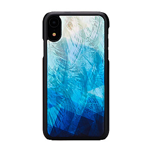 Чехол iKins для смартфона iPhone XR синий озерно-черный