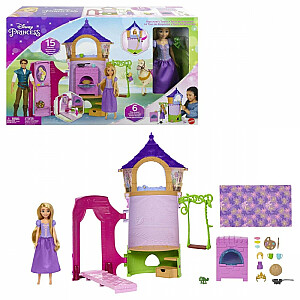 Disneja princeses Rapunzel torņa leļļu komplekts