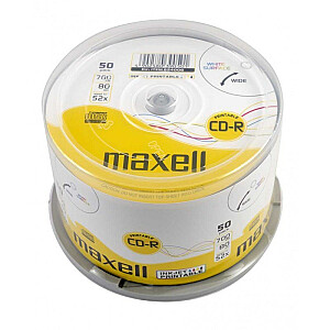 Maxell CD-R 80/700MB XL 52x 50p 50 шт.