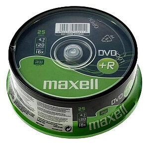 Maxell DVD+R 4,7 ГБ 25 шт.