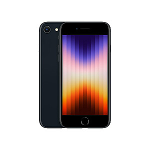 Apple iPhone SE 11,9 см (4,7 дюйма) с двумя SIM-картами iOS 15 5G 128 ГБ Черный