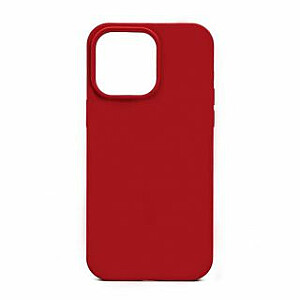 Evelatus Apple iPhone 14 Pro Max Premium Magsafe Soft Touch Silicone Case Dark Red