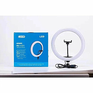 Elight SR12 31cm LED Light Ring with Smartphone holder + BT remote Black