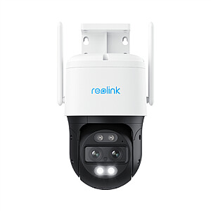 Reolink Trackmix Series W760 4K Dual-Lens PTZ Camera with Motion Tracking, White
