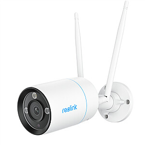 Reolink W330 4K WiFi 6 Surveillance Camera, Faster Speed & Higher Stability, White