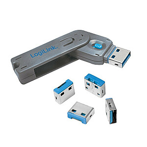 LogiLink AU0043 USB porta bloķēšana