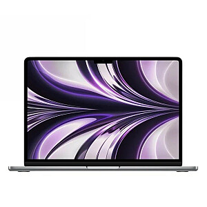 MacBook Air 13,6 collu: M2 8/10, 16 GB, 256 GB, 30 W — Space Grey — MLXW3ZE/A/P1/R1