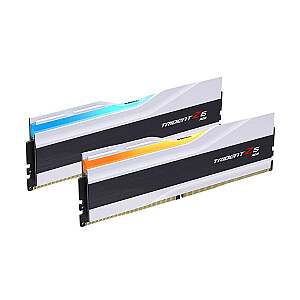 Память ПК — DDR5 96 ГБ (2x48 ГБ) Trident Z5 RGB 6400 МГц CL32 XMP3 Белый