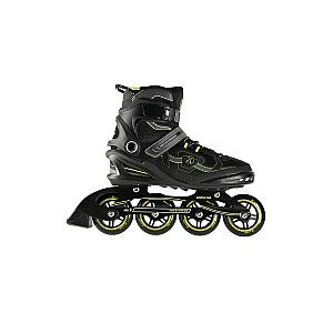 NILS EXTREME ROLLER SKATES NA9157 MELNA/ZELTA IZMĒRA. 44