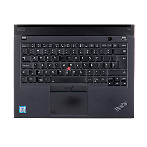 LENOVO ThinkPad T490S i7-8565U 16 GB 256 GB SSD 14 collu FHD Win11pro + lietots barošanas bloks