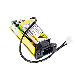 Mikrotik 24V2APOW адаптер/инвертор для использования в помещении 60 Вт Черный, Желтый