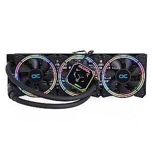 Процессор Alphacool Eisbaer Aurora LT360 с цифровой RGB-подсветкой и полным водяным охлаждением