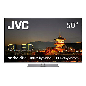 Телевизор JVC 50 дюймов 4K/Smart QLED 3840x2160 Android TV LT-50VAQ830P