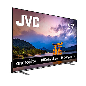 Телевизор JVC 55 дюймов 4K/Smart 3840x2160 Беспроводная локальная сеть Bluetooth Android TV LT-55VA7300