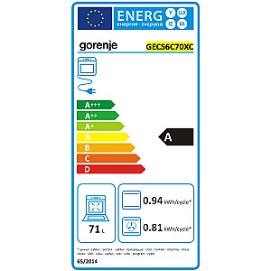 Elektriskā plīts GECS5B70CLB