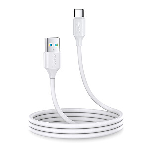 Joyroom USB uzlādes | datu kabelis - USB Type C 3A 1m, balts (S-UC027A9)