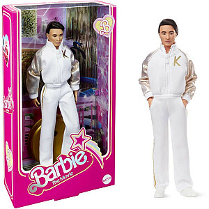 Barbie The Movie Ken lelle baltā un zelta sporta tērpā