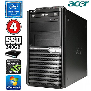 Acer Veriton M4610G MT G630 4GB 240SSD+1TB GT710 2GB DVD WIN7Pro