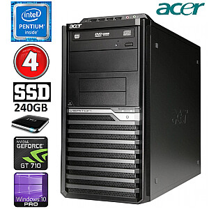 Acer Veriton M4610G MT G630 4GB 240SSD+1TB GT710 2GB DVD WIN10Pro