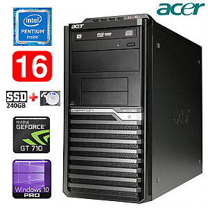 Acer Veriton M4610G MT G630 16GB 240SSD+1TB GT710 2GB DVD WIN10Pro