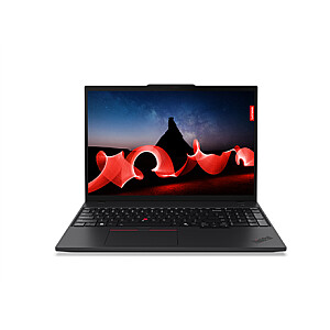 Lenovo ThinkPad T16 Gen 3 | Black | 16 " | IPS | WUXGA | 1920 x 1200 pixels | Anti-glare | Intel Core U7 | 155U | 16 GB | SO-DIMM DDR5 | SSD 512 GB | Intel Graphics | Windows 11 Pro | 802.11ax | Bluetooth version 5.3 | LTE Upgradable | Keyboard lang