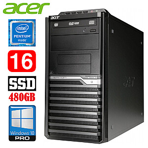 Acer Veriton M4610G MT G630 16GB 480SSD DVD WIN10Pro