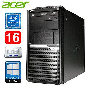 Acer Veriton M4610G MT G630 16GB 960SSD DVD WIN10Pro