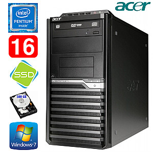 Acer Veriton M4610G MT G630 16GB 120GB+500GB DVD WIN7Pro