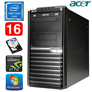 Acer Veriton M4610G MT G630 16GB 500GB GT710 2GB DVD WIN7Pro