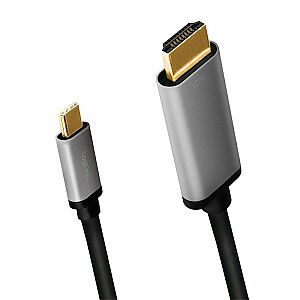 Кабель USB-C — HDMI, 4K, 60 Гц, алюминий, 1,8 м