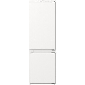 Gorenje NRKI418EE1 Refrigerator, E energy class, Built-in, Bottom freezer, Height 177 cm, Net Fridge 180 L, Net Freezer 68 L, White