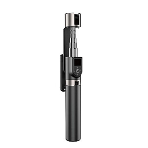 Dudao Selfie stick / telescopic pole with tripod Dudao F18B - black