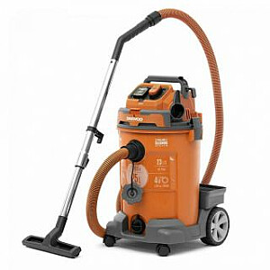DAEWOO Vacuum Cleaner||DAVC 2500SD|Wet/dry/Industrial|1200 Watts|Capacity 25 l|Noise 85 dB|Weight 8.5 kg|DAVC2500SD