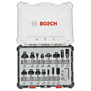 Bosch uzgaļu komplekts lokšķērēm, 15 daļas, b