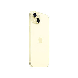 Apple iPhone 15 Plus 17 cm (6,7 collas) ar divām SIM kartēm iOS 17 5G C tipa USB 128 GB, dzeltens