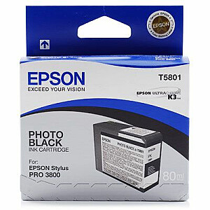 EPSON ink cartridge photo black for Stylus PRO 3800, 80ml