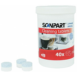 Scanpart Special 2 fāžu tīrīšanas tabletes 40 gab.