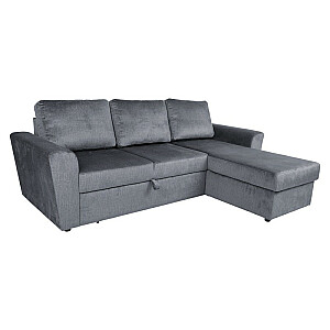 Угловой раскладной диван INGMAR голубовато-серый