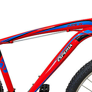 Kalnu velosipēds ESPERIA 29 Maine sarkans/zils (Rata izmērs: 29" Rāmja izmērs: L")