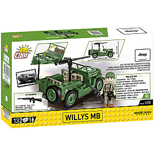 Willys MB bloķē 132 elementus