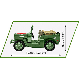 Willys MB bloķē 132 elementus