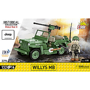 Willys MB bloķē 132 elementus