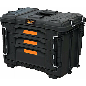 Keter XL Box ar 3 atvilktnēm Keter ROC PRO GEAR 2.0 Tool Modular