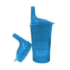 Безопасная чашка для еды и питья, синяя.