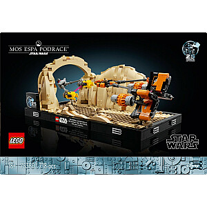 Star Wars Bricks Diorama 75380: Mos Espa Speeder Race