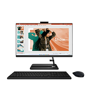 Lenovo IdeaCentre AIO 3 24IAP7 Intel Core i7-13620H 23,8" FHD IPS 250 nits AG 16GB DDR4 3200 SSD 1TB UHD NoS Melns