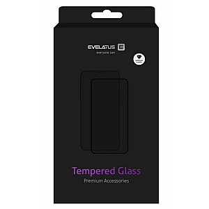 Evelatus Apple iPhone 14 / 13 / 13 Pro 6.1 2.5D Full Cover Japan Glue Glass Anti-Static