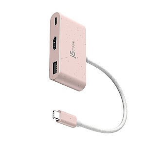 j5create JCA379ER — USB-C® — HDMI™ и USB™ Type-A с подачей питания