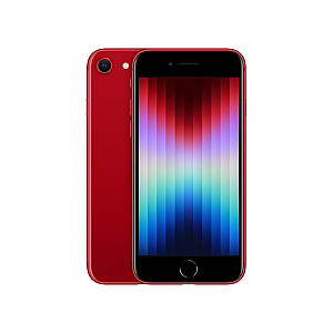 Apple iPhone SE 11,9 cm (4,7 collas) ar divām SIM kartēm iOS 15 5G 64 GB sarkanā krāsā