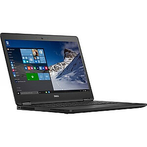 DELL E7470 i5-6300U 8GB 256SSD 14 collu FHD W10p Lietots Lietots